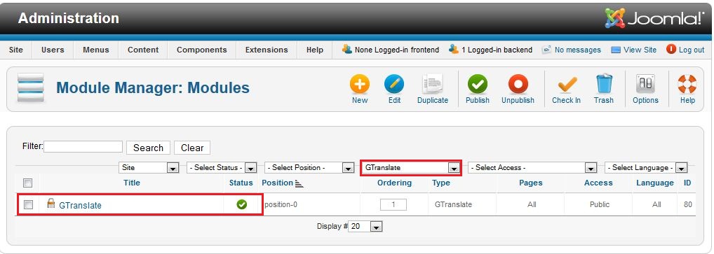 Module Manager