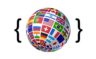 JSON Mehrsprachiger Globus